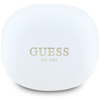 Słuchawki TWS Guess Flat Classic Logo    Electroplated biały