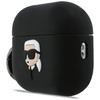 Etui Karl Lagerfeld Silicone Karl Head   3D do AirPods Pro 3 czarny