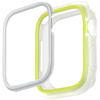 UNIQ etui Moduo Apple Watch Series 4/5/6/7/8/9/SE/SE2 40/41mm limonka-biały/lime-white