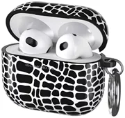 Richmond & Finch Airpod Pro Case, AirPods Gen. 3 case, Black Croc