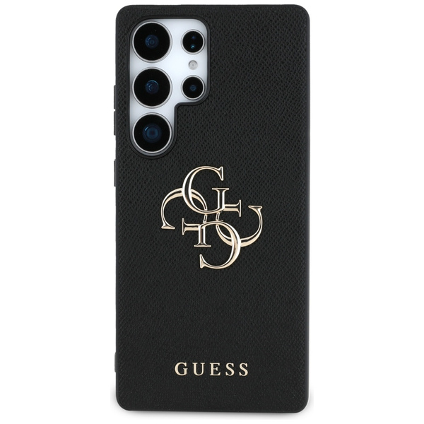 Etui Guess Grained Big 4G Logo Small     Classic Logo do Samsung Galaxy S25 Ultra czarny
