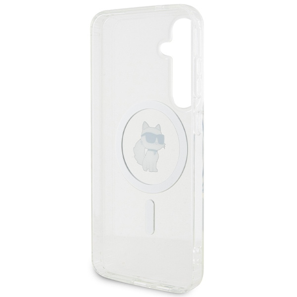 KARL LAGERFELD KLHMS24MHFCCNOT S24+ S926 TRANSPARENT/TRANSPARENT HARDCASE IML CHOUPETTE MAGSAFE