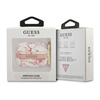 GUESS GUAPHCHMAP AIRPODS PRO COVER RÓŻOWY/PINK MARBLE STRAP COLLECTION