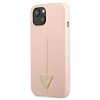 Guess GUHCP13MSLTGP iPhone 13 / 14 / 15 6.1" różowy/pink hardcase Silicone Triangle