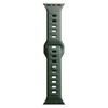 3MK Silicone Watch Strap Ciemnozielony/ Dark Green dla Apple Watch 42/44/45/49mm