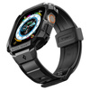 Etui z paskiem Spigen Rugged Armor Pro na Apple Watch Ultra (49 mm) - czarne