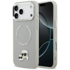 Etui Karl Lagerfeld Karl & Choupette     Pins MagSafe do iPhone 17 Pro szary
