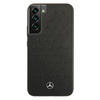 Mercedes MEHCS22MPSQBK S22+ S906czarny/black hardcase Leather Stars Pattern