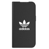 Adidas OR Booklet Case BASIC iPhone 13/ 14 / 15 6,1" czarno biały/black white 47086