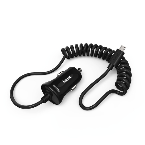 HAMA ŁADOWARKA SAMOCHODOWA MICRO USB 12V 2,4A