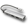 Verbatim Adapter Hub USB-C - USB-C/      2xUSB-A 3.0/HDMI aluminiowy/aluminum 49140