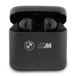 Słuchawki Bluetooth BMW M Collection TWS + stacja dokująca - czarne