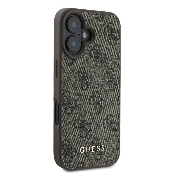 Guess GUHCP16MG4GFBR iPhone 16 Plus 6.7" brązowy/brown hardcase 4G Classic