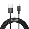 BASEUS SUPERIOR SERIES CABLE USB TO MICRO USB, 2A, 2M (BLACK)