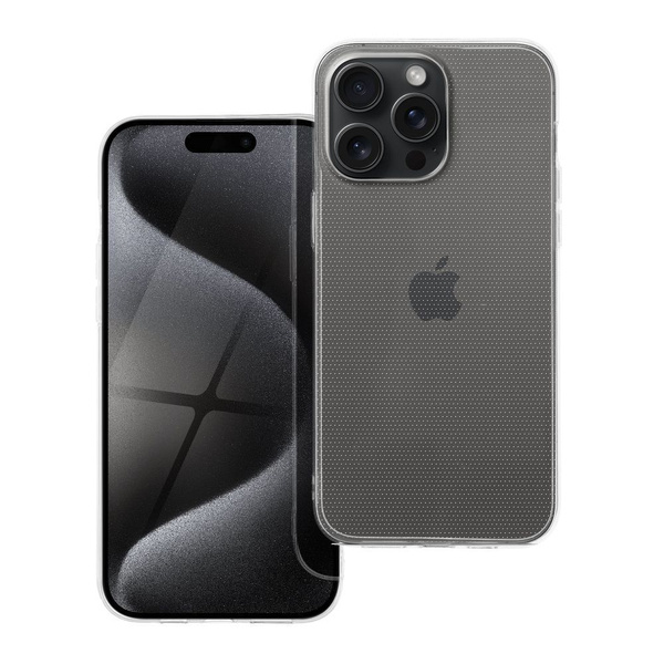 Futerał CLEAR CASE 2 mm do IPHONE 15 Pro Max transparentny