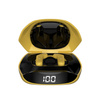Dudao dokanałowe słuchawki bezprzewodowe TWS Bluetooth 5.2 żółty (U16H-yellow)