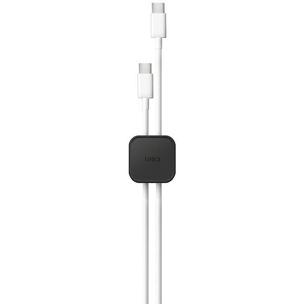 UNIQ Pod samoprzylepny organizer do kabli zestaw 8szt ciemnoszary/charcoal dark grey