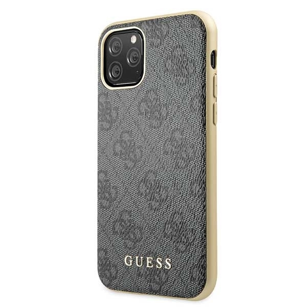 Guess GUHCN58G4GG iPhone 11 Proszary/grey hard case 4G Collection