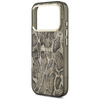 Etui Guess Python Pattern MagSafe do     iPhone 17 Pro Max brązowy