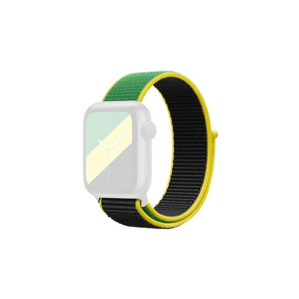 ORYGINALNA OPASKA APPLE INTERNATIONAL COLLECTION NYLON 44/45/46/49MM JAMAICA ROZMIAR UNIWERSALNY ORYGINALNA PLOMBA