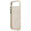 Etui Karl Lagerfeld Karl & Choupette     Pins MagSafe do iPhone Air beżowy