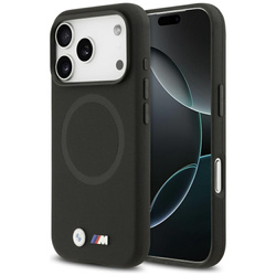 Etui BMW M FW Metal Logo MagSafe do      iPhone 17 Pro czarny