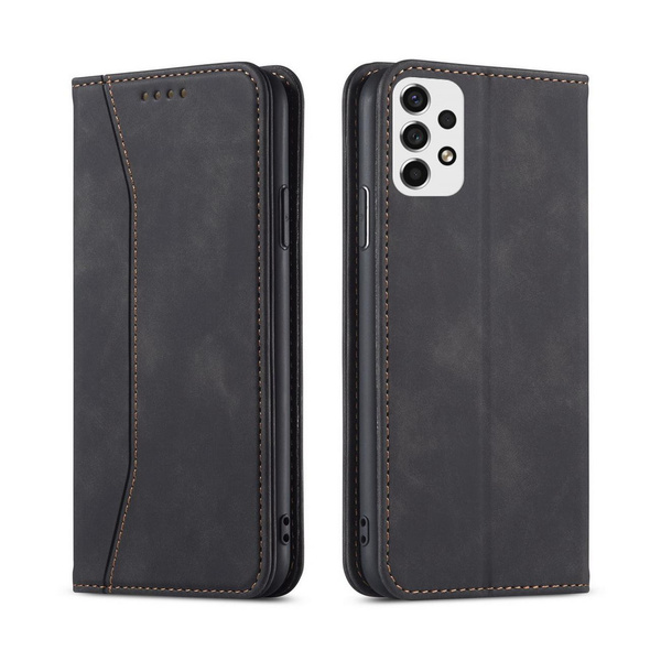 Magnet Fancy Case etui do Samsung Galaxy A53 5G pokrowiec portfel na karty kartę podstawka czarny