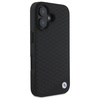 BMW BMHMP16S23RDDK iPhone 16 6.1"         czarny/black hardcase Sign Leather Diamond Metal Logo MagSafe