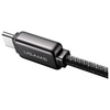 USAMS Kabel USB-C na USB-C 100W 1,2m      Zinc Alloy Fast Charging Data Cable Meteor Series SJ744USB01 (US-SJ744)