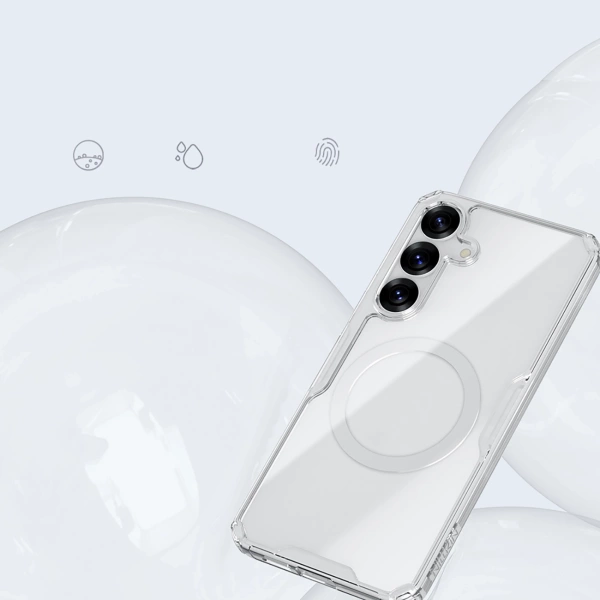 Nillkin Nature TPU Pro Magnetic Case with MagSafe for Samsung S25+ - White