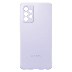 Samsung Galaxy A72 5G EF-PA725TV purple/violet Silicone Cover Damaged packaging