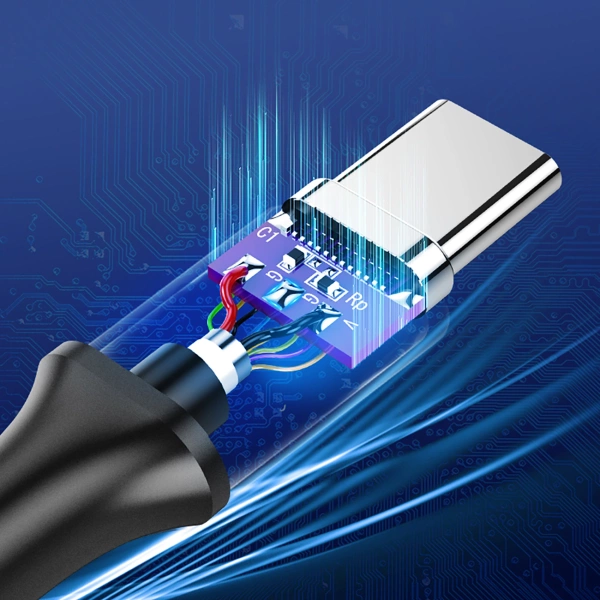 Kabel Ugreen US184 20884 USB-A 3.0 / USB-C 3A 2m - czarny