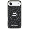 Etui Karl Lagerfeld IML Choupette Head Logo MagSafe do iPhone Air czarny
