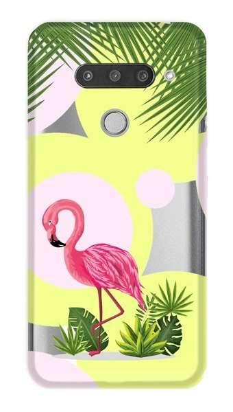 CaseGadget ETUI NADRUK FLAMING I KWIATY LG V40