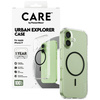 Etui CARE by PanzerGlass Flagship Urban  Explorer w. Black MagSafe do iPhone 17 przezroczysty