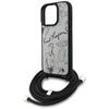 Etui Karl Lagerfeld Crossbody Grained    Pattern & Logo do iPhone 16 Pro szary