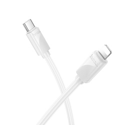 Kabel USB C do Lightning Hoco PD 27W 1 m X114 biały