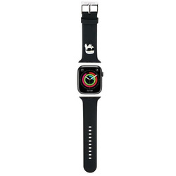 Karl Lagerfeld 3D Rubber Karl Head strap for Apple Watch 38/40/41mm - black