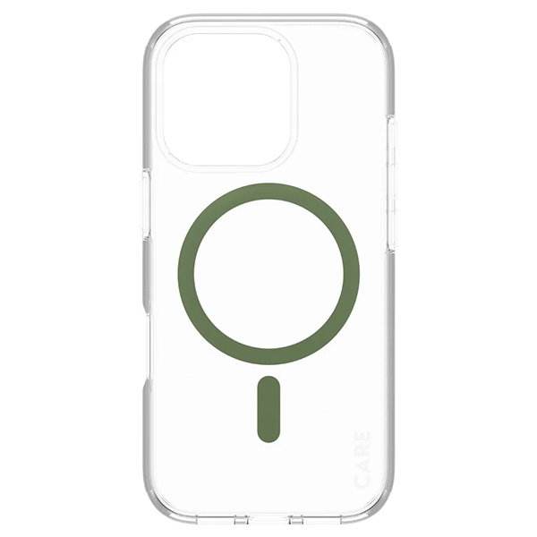 CARE by PanzerGlass Flagship Case iPhone 16 Pro 6,3" zielony/green MagSafe 1370