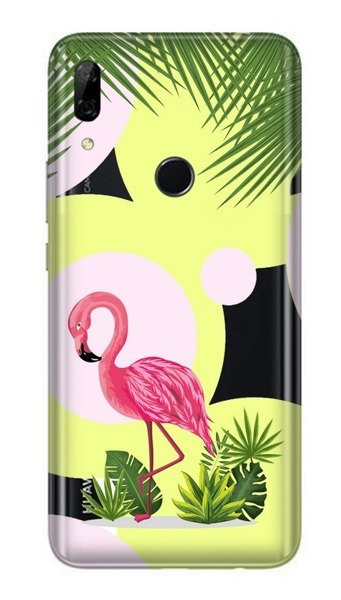 CaseGadget ETUI NADRUK FLAMING I KWIATY HUAWEI P SMART Z