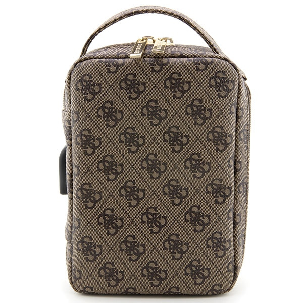 Guess Torba GUHBP4RPSW Organizerbrązowy/brown 4G Printed Stripes
