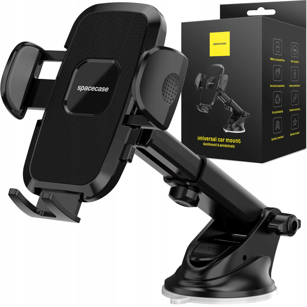 Spacecase Uchwyt samochodowy Car Holder SC17 Universal Dash/Windshield black