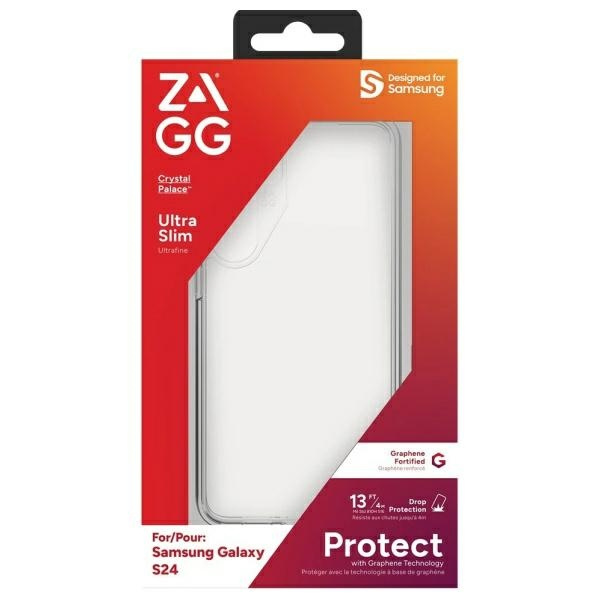 Etui ZAGG Crystal Palace do Samsung       Galaxy S24 przezroczysty/clear