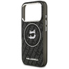 Etui Karl Lagerfeld IML Choupette Head   Logo MagSafe do iPhone 17 Pro Max czarny