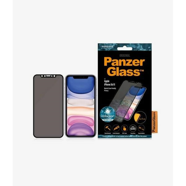 PanzerGlass E2E Super+ iPhone XR/11 Case Friendly Privacy czarny/black