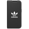 Adidas OR Booklet Case BASIC iPhone 14/ 15 / 13 6.1" czarno biały/black white 50181