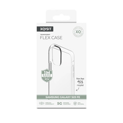 XQISIT NP Flex Case Anti Bac, RECYCLED for Galaxy S23 FE clear
