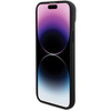 Etui BMW Leather Stamp Tricolor do iPhone 15 Plus - czarne