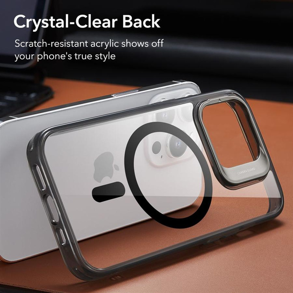 ESR CLASSIC KICKSTAND HALOLOCK MAGSAFE IPHONE 14 PRO MAX CLEAR/BLACK