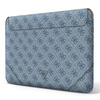Guess Sleeve GUCS16P4TB 16" niebieski/blue 4G Uptown Triangle logo